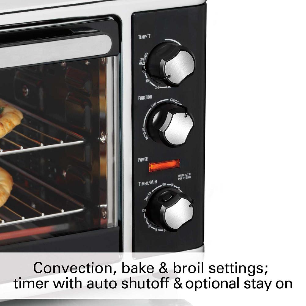Hamilton Beach Countertop Oven With Convection And Rotisserie