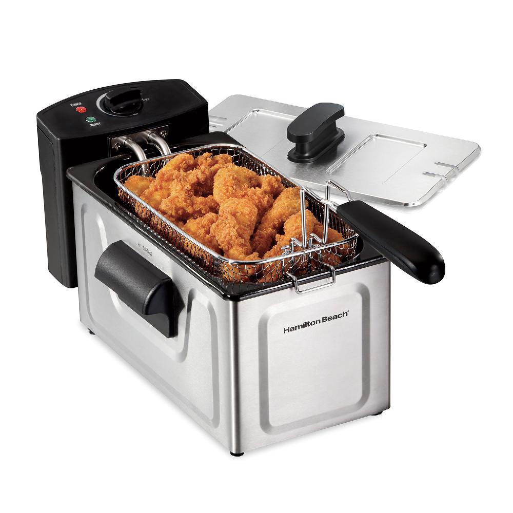 hamilton beach Deep Fryer 1.9 Liter/8 Cup Oil Capacity 6 Cup Food Capacity