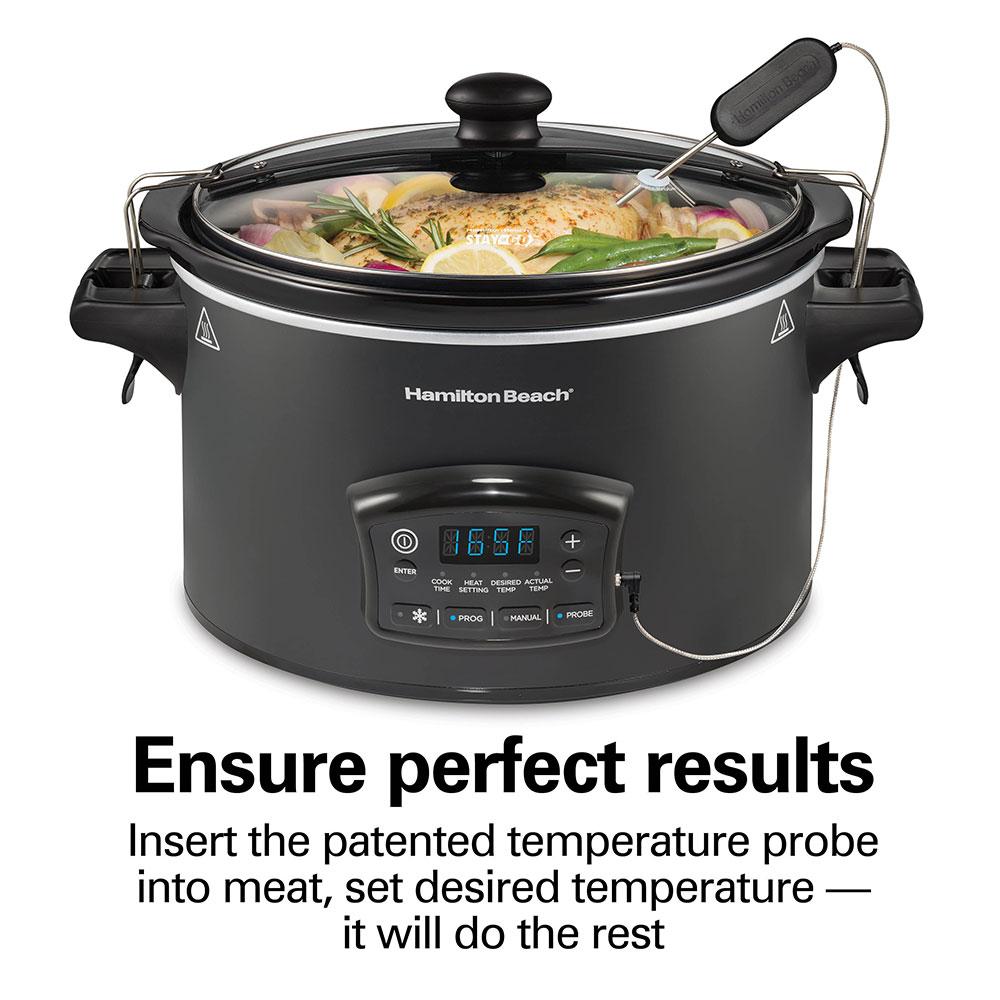 Hamilton Beach Defrost & Go™ Programmable Slow Cooker