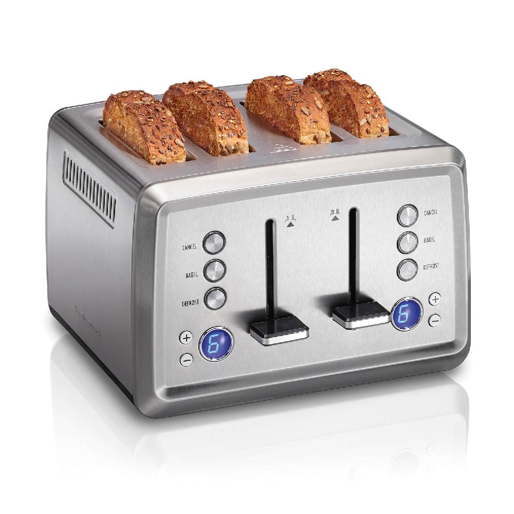 hamilton beach Digital 4 Slice Toaster Stainless Steel