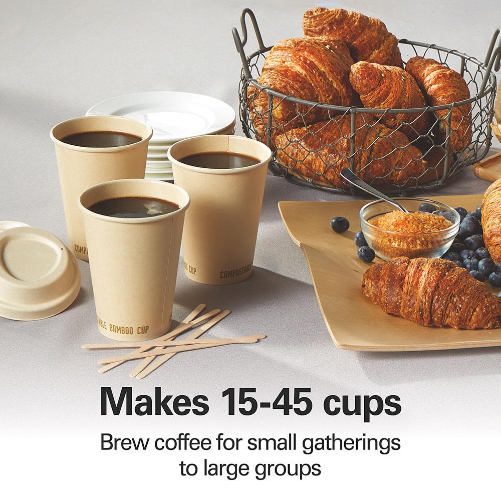 Hamilton Beach Dispensing Coffee Urn 45 Cup Capacity