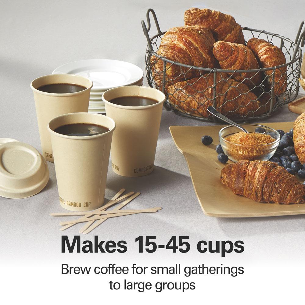 Hamilton Beach Dual-Spout Coffee Urn 45 Cup Capacity