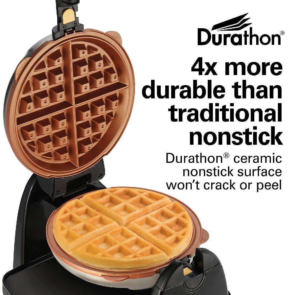Hamilton Beach Durathon® Removable-Grid Belgian Waffle Maker