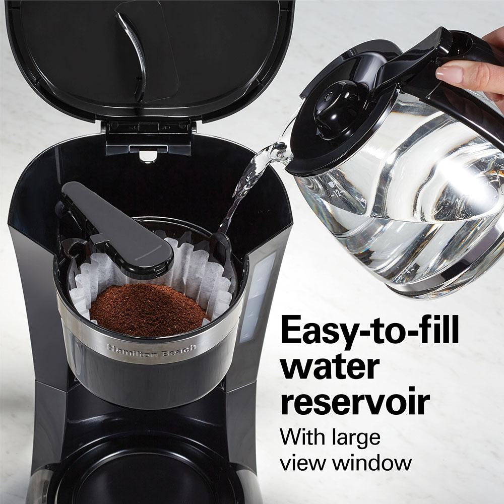 Hamilton Beach Easy Brew 12 Cup Switch Coffee Maker