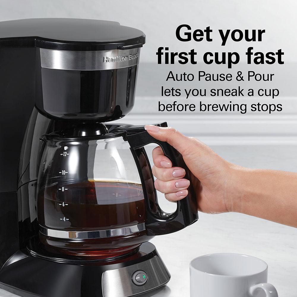 Hamilton Beach Easy Brew 12 Cup Switch Coffee Maker