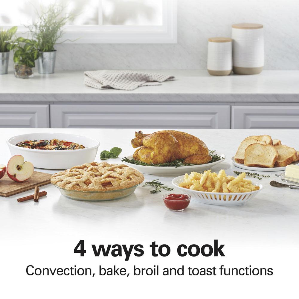 Hamilton Beach Easy Reach® Toaster Oven With Roll-Top Door