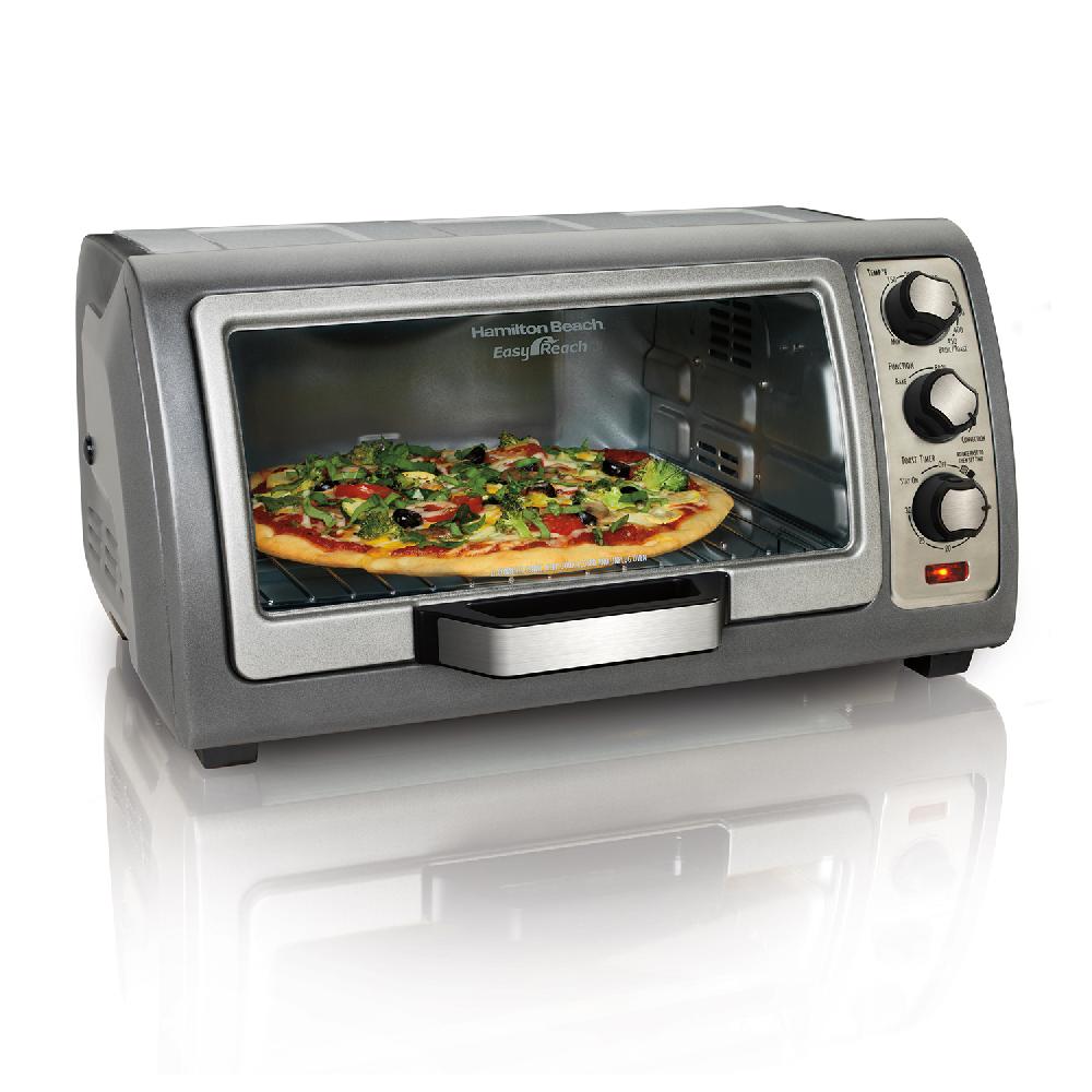 hamilton beach Easy Reach® Toaster Oven with Roll-Top Door