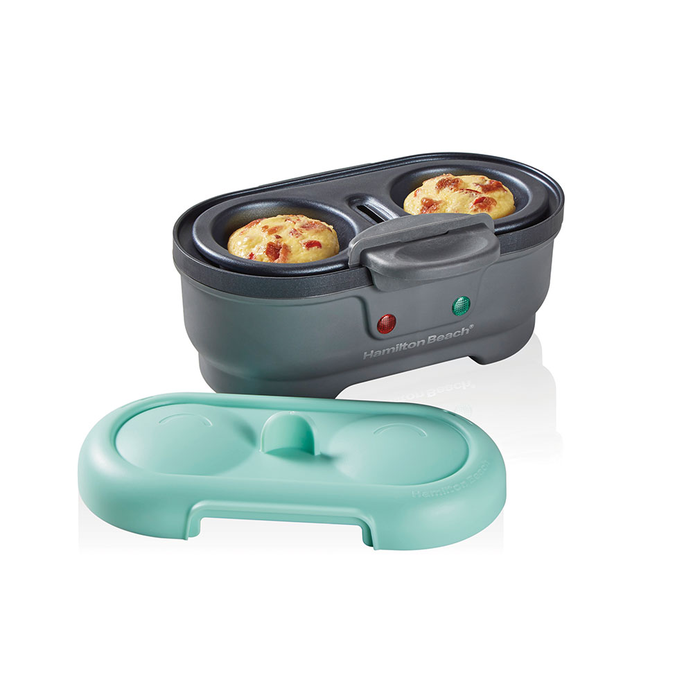 hamilton beach Egg Bites Maker with Hard-Boiled Eggs Insert Teal