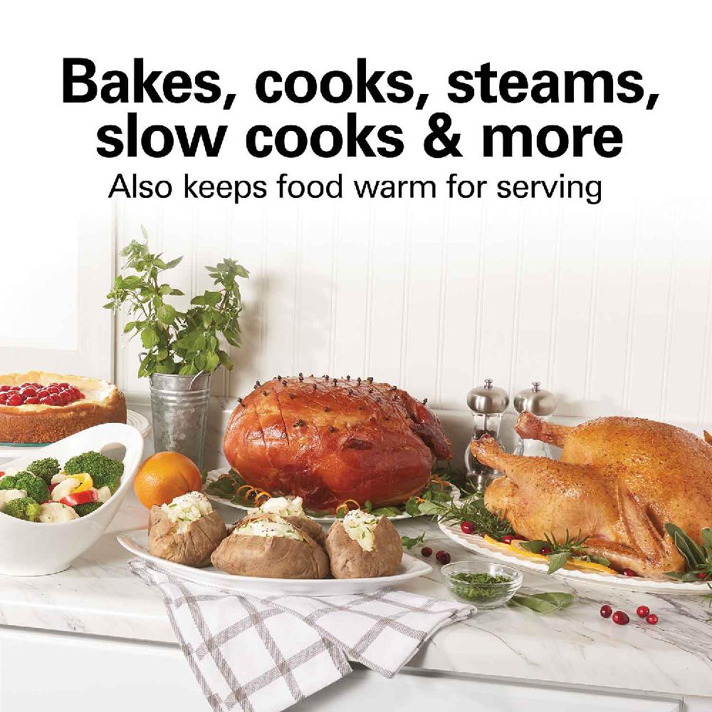 Hamilton Beach Electric Roaster Oven 20 Quart Capacity