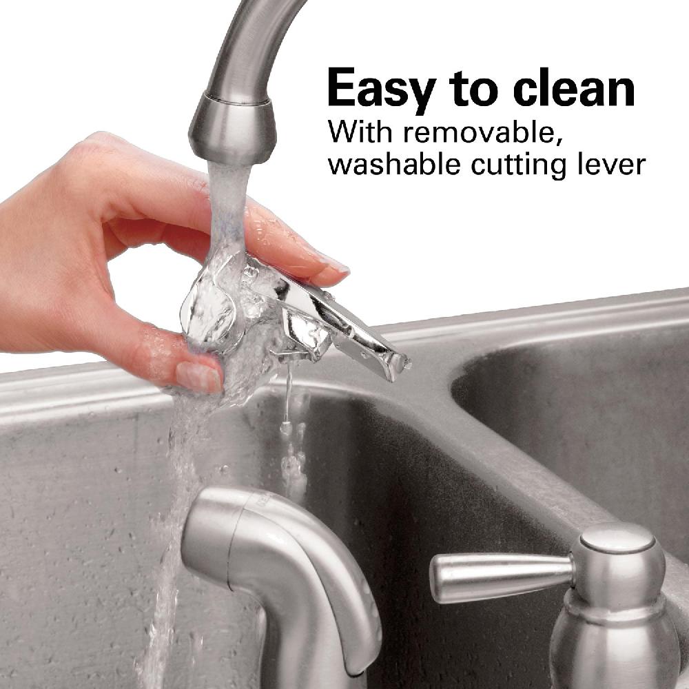 Hamilton Beach Extra-Tall Can Opener With Removable Cutting Lever Black