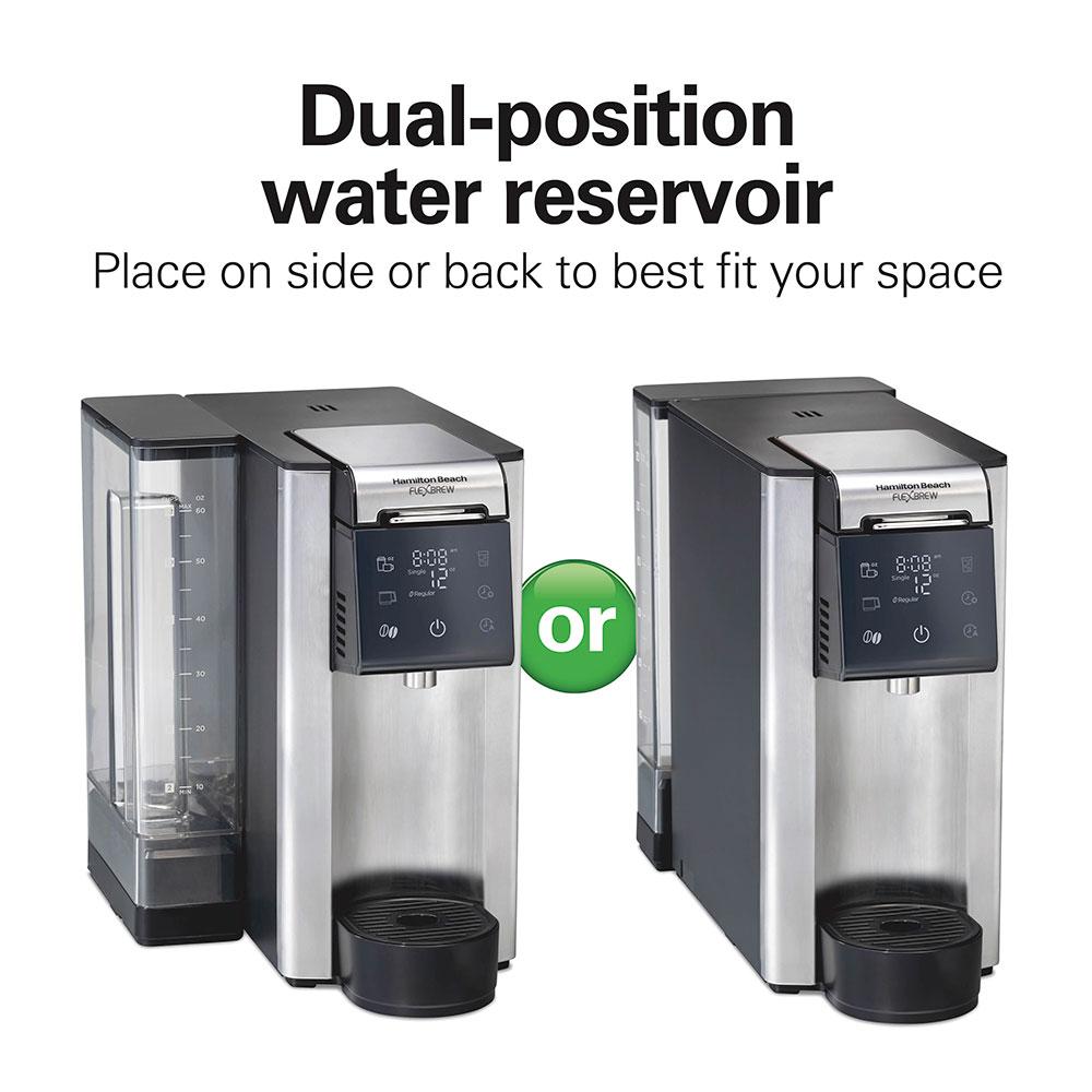 Hamilton Beach FlexBrew® Advanced 5-in-1 Coffee Maker Removable Dual-Position