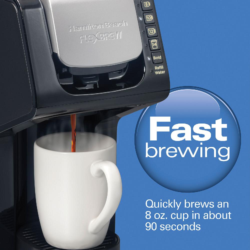 Hamilton Beach FlexBrew® Single-Serve Coffee Maker With Removable Reservoir