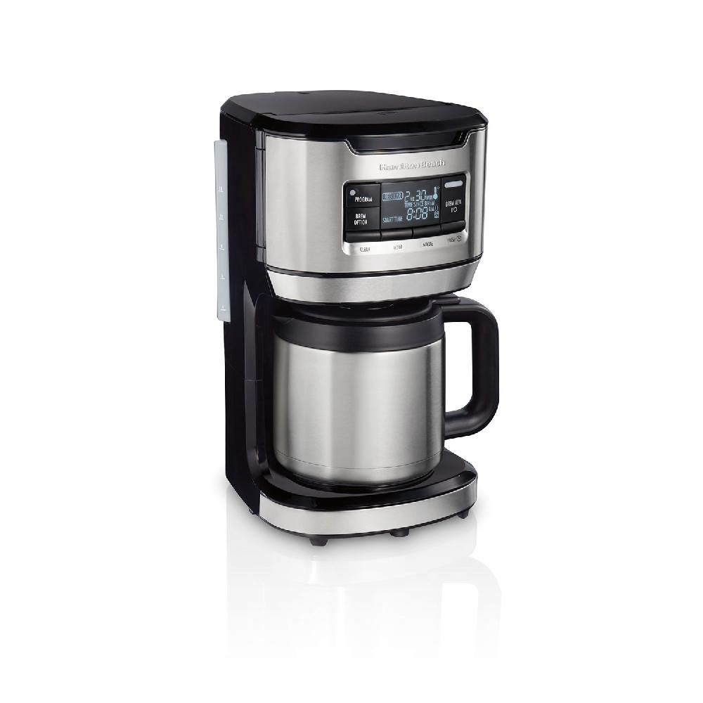 hamilton beach Front-Fill® 12 Cup Programmable Coffee Maker with Thermal Carafe Stainless Steel Accents