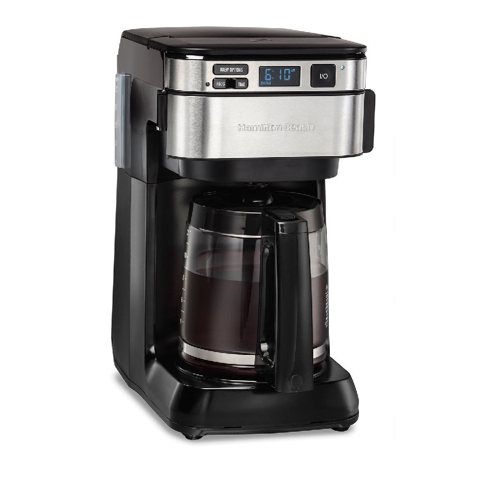 hamilton beach Front-Fill® 12 Cup Programmable Coffee Maker with Swing-Out Basket