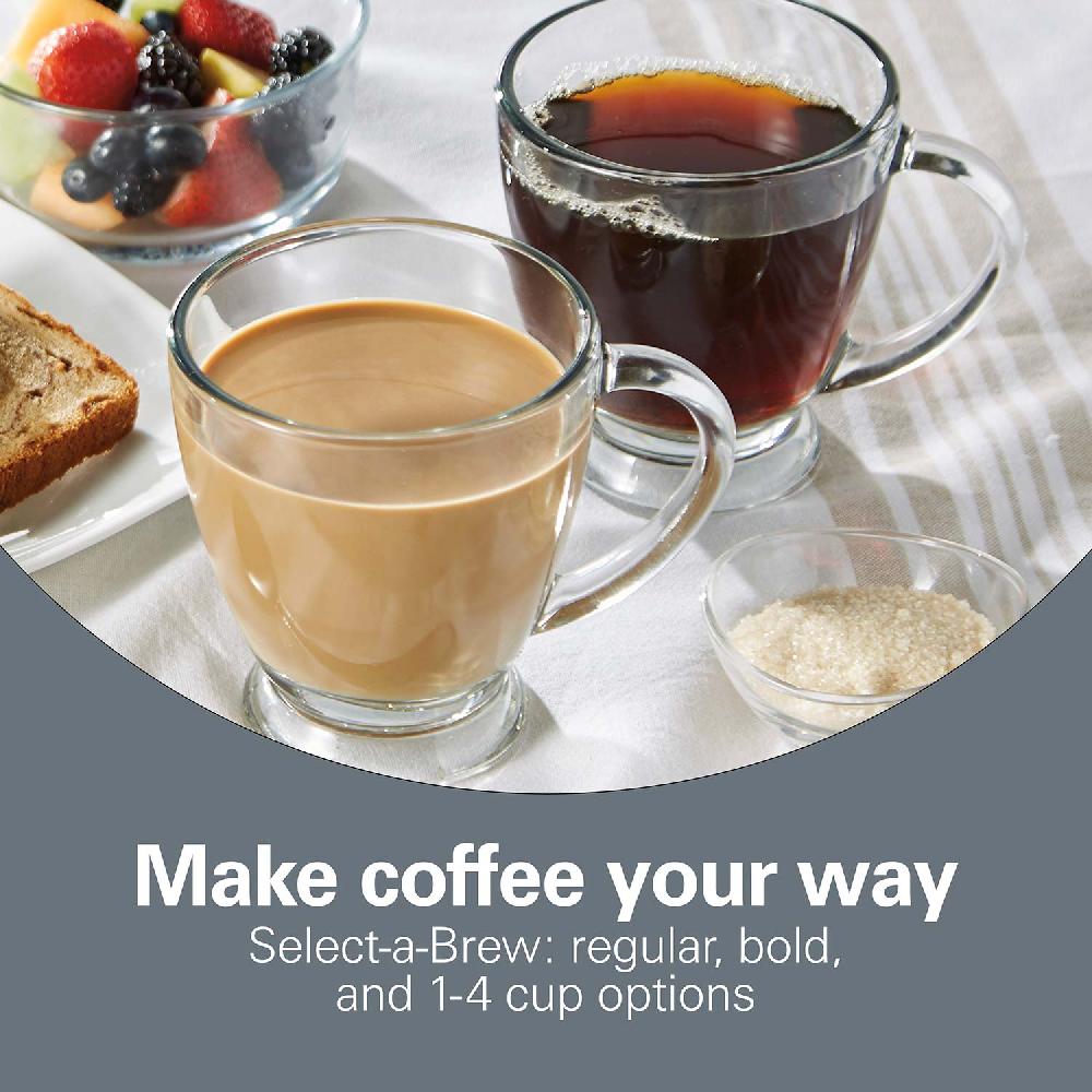 Hamilton Beach FrontFill® Deluxe 12 Cup Programmable Coffee Maker