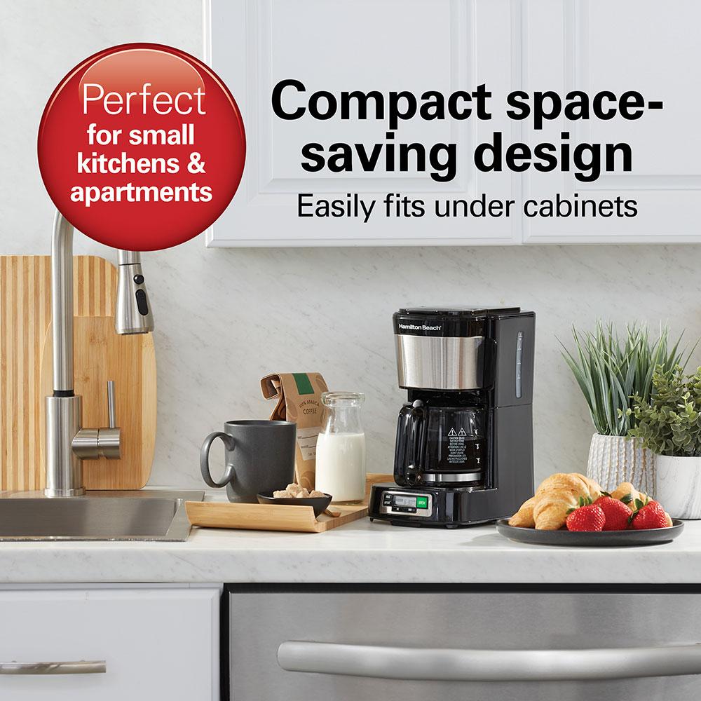 Hamilton Beach FrontFill® Mini Brew 5 Cup Programmable Coffee Maker