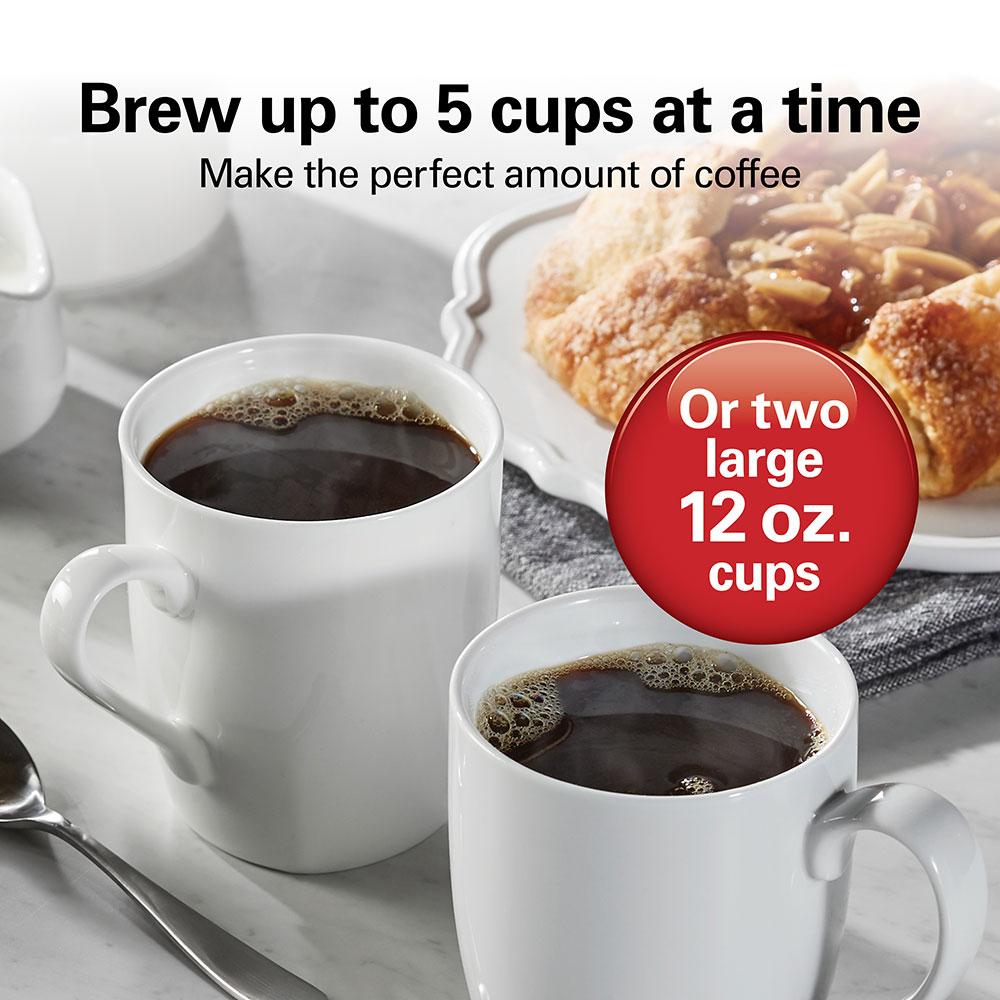 Hamilton Beach FrontFill® Mini Brew 5 Cup Programmable Coffee Maker