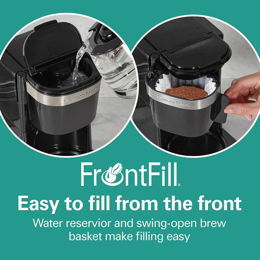 Hamilton Beach FrontFill™ Mini Brew 5 Cup Switch Coffee Maker