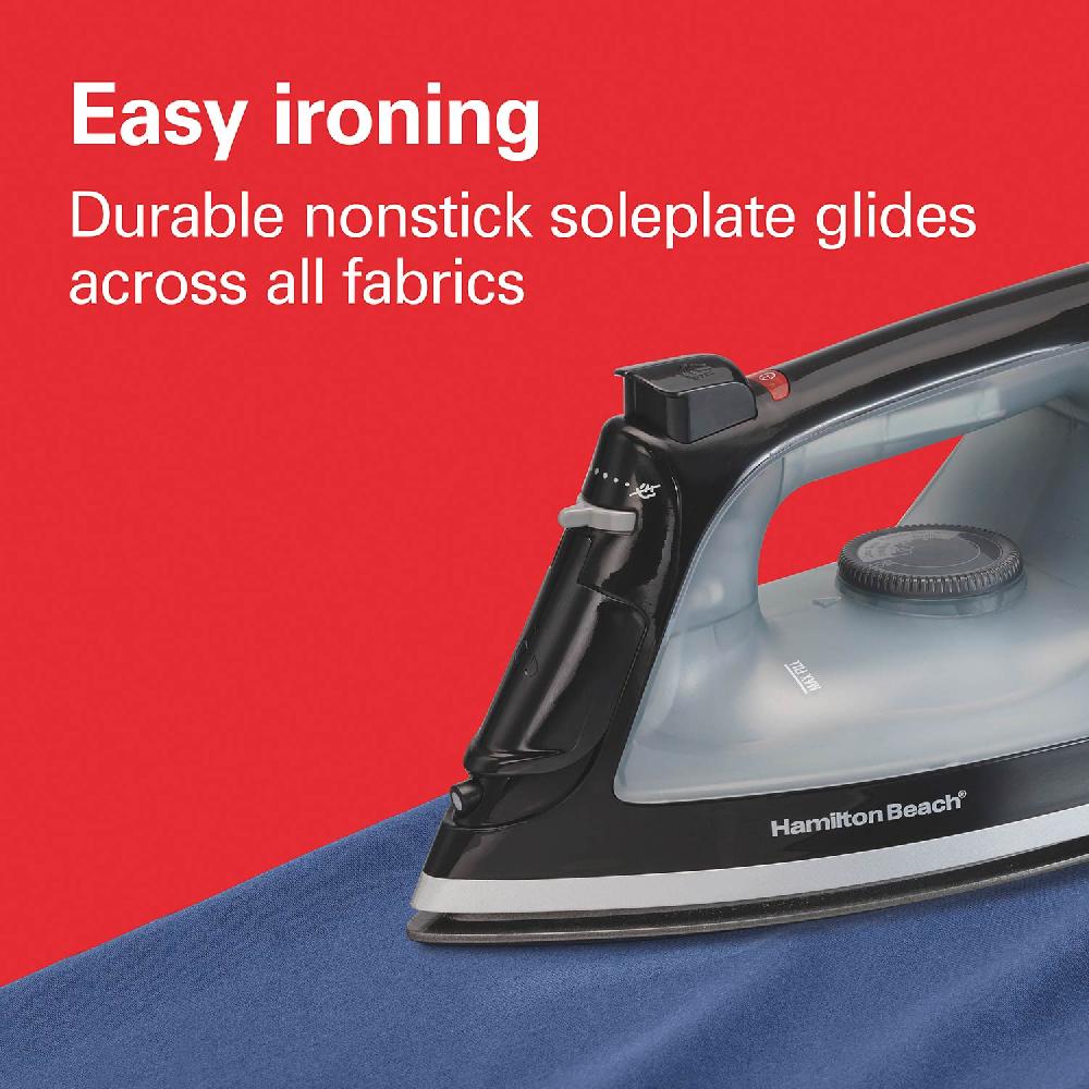 Hamilton Beach Full-Size Iron With Retractable Cord