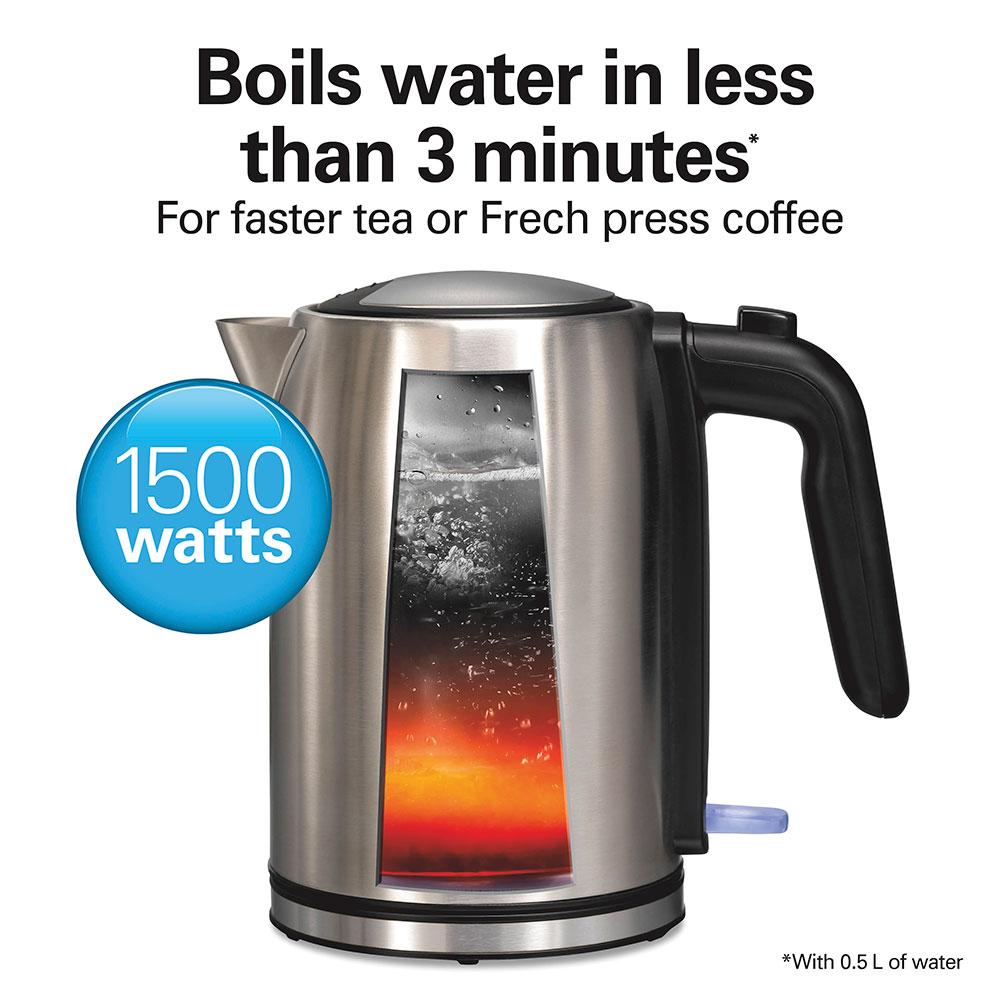 Hamilton Beach 1.2 Liter Easy-Grip Electric Kettle