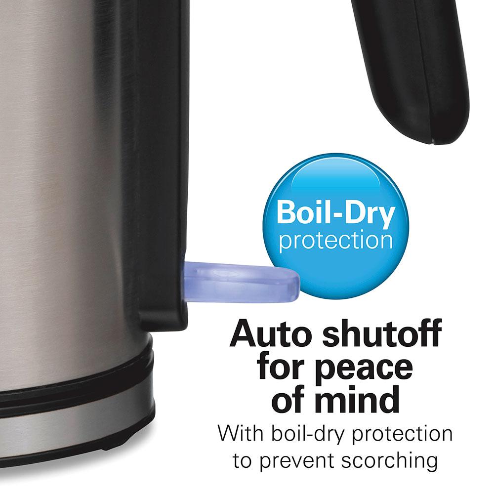 Hamilton Beach 1.2 Liter Easy-Grip Electric Kettle