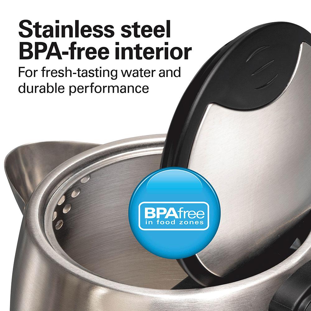 Hamilton Beach 1.2 Liter Easy-Grip Electric Kettle