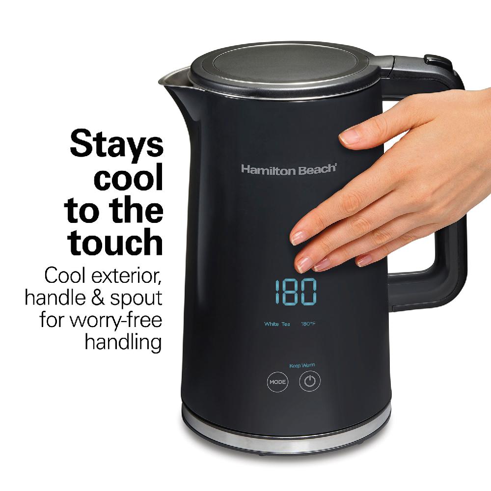Hamilton Beach 1.7 Liter Cool-Touch Digital Kettle