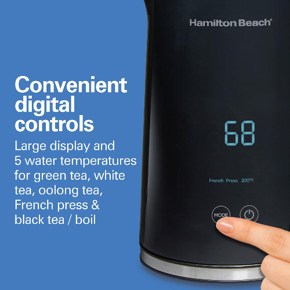 Hamilton Beach 1.7 Liter Cool-Touch Digital Kettle