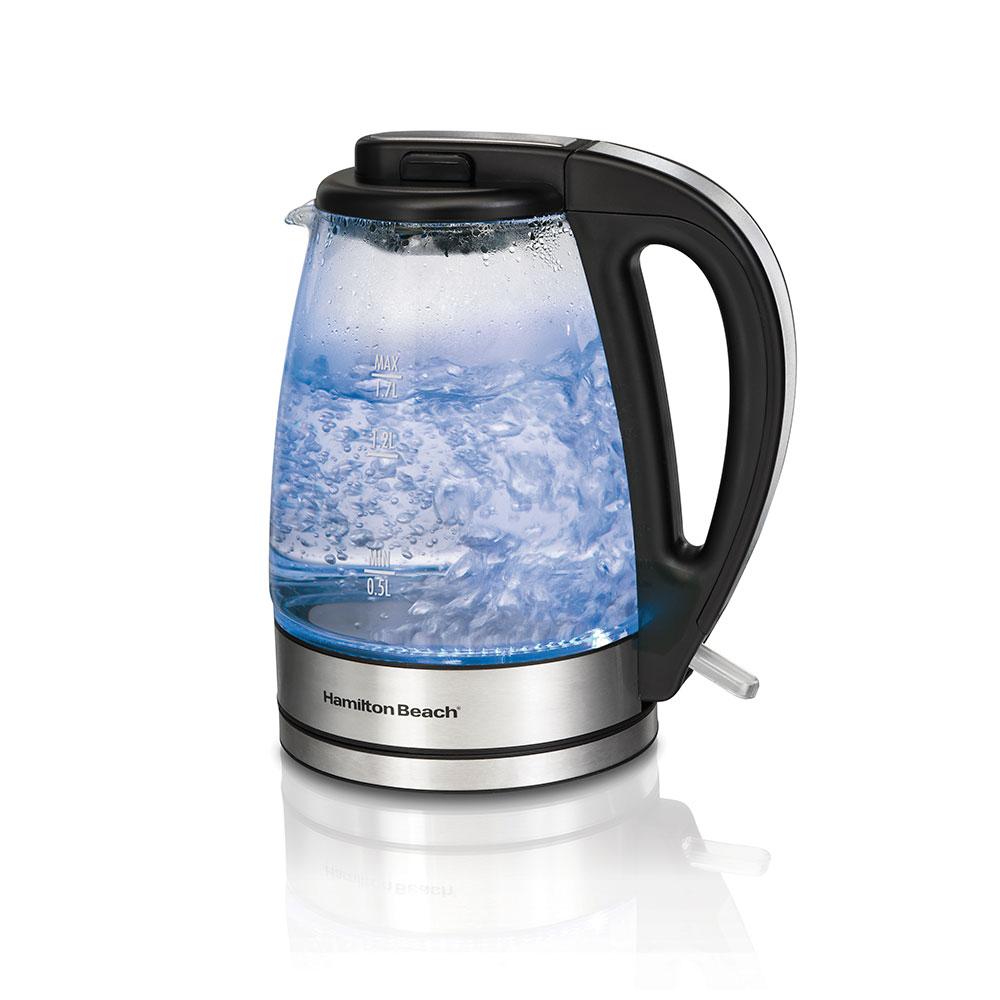 hamilton beach 1.7 Liter Glass Electric Kettle