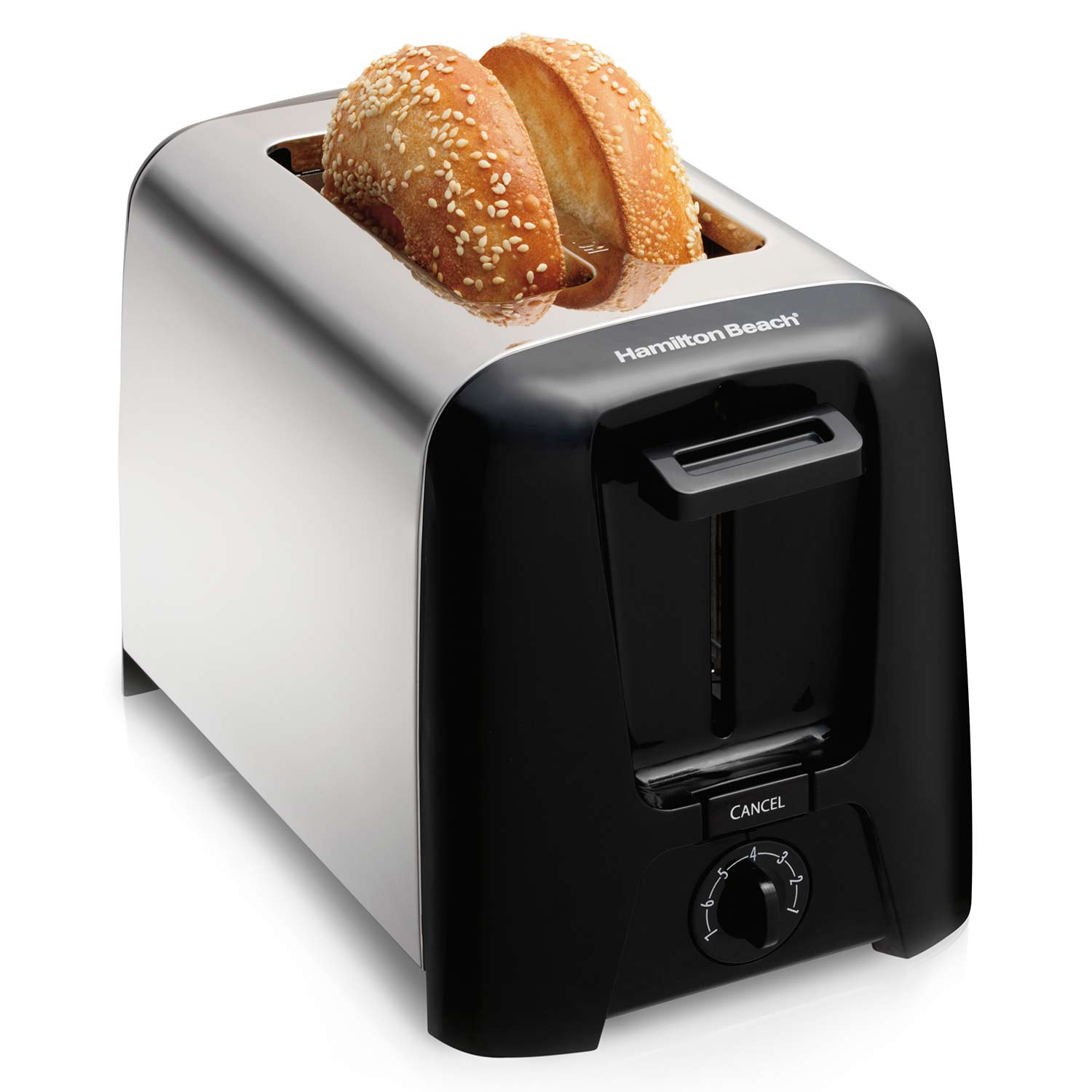 hamilton beach 2 Slice Metal Toaster Black