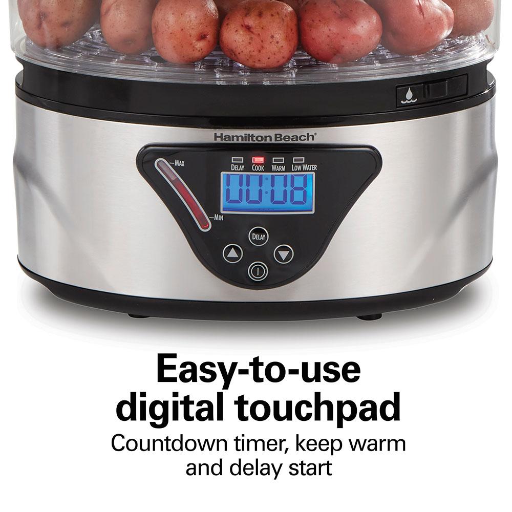 Hamilton Beach 2-Tier Digital Food Steamer