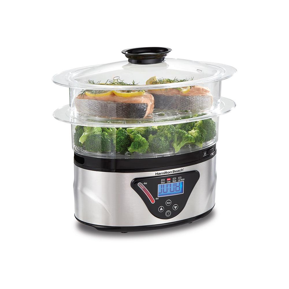 hamilton beach 2-Tier Digital Food Steamer