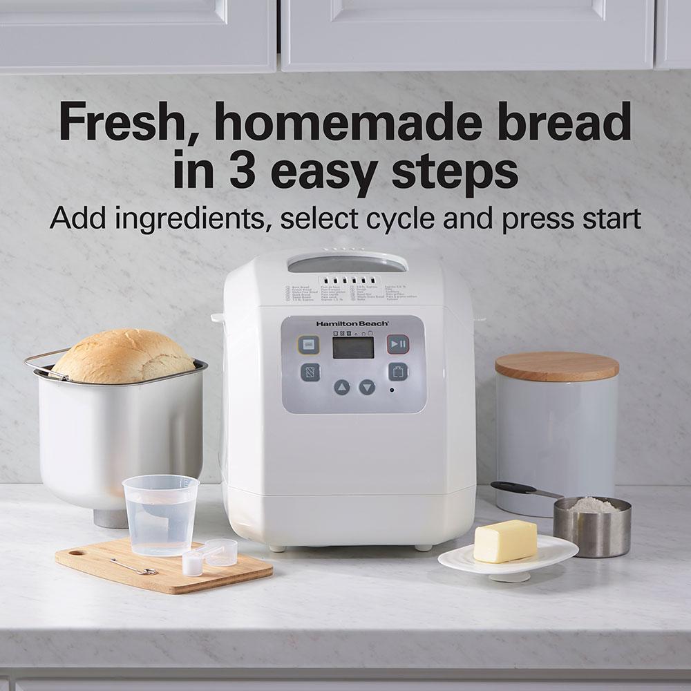 Hamilton Beach 2lb Bread Maker White