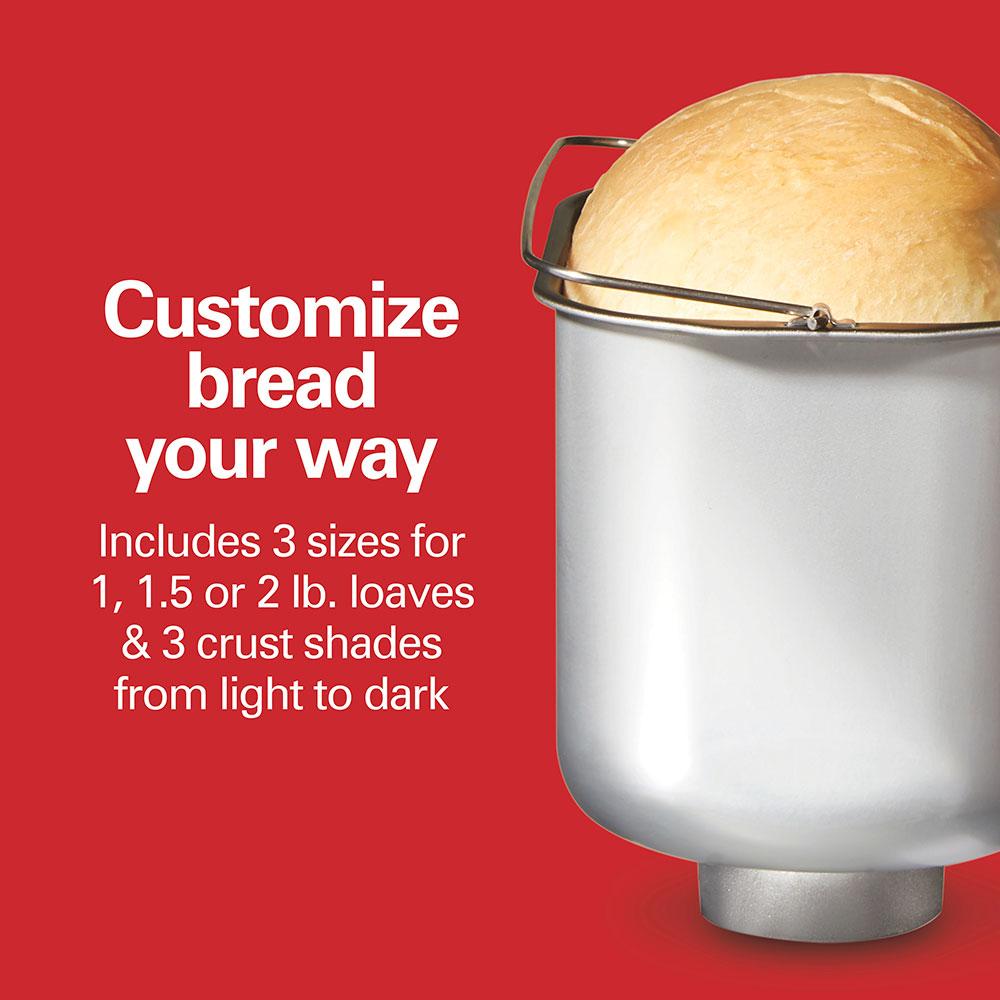 Hamilton Beach 2lb Bread Maker White