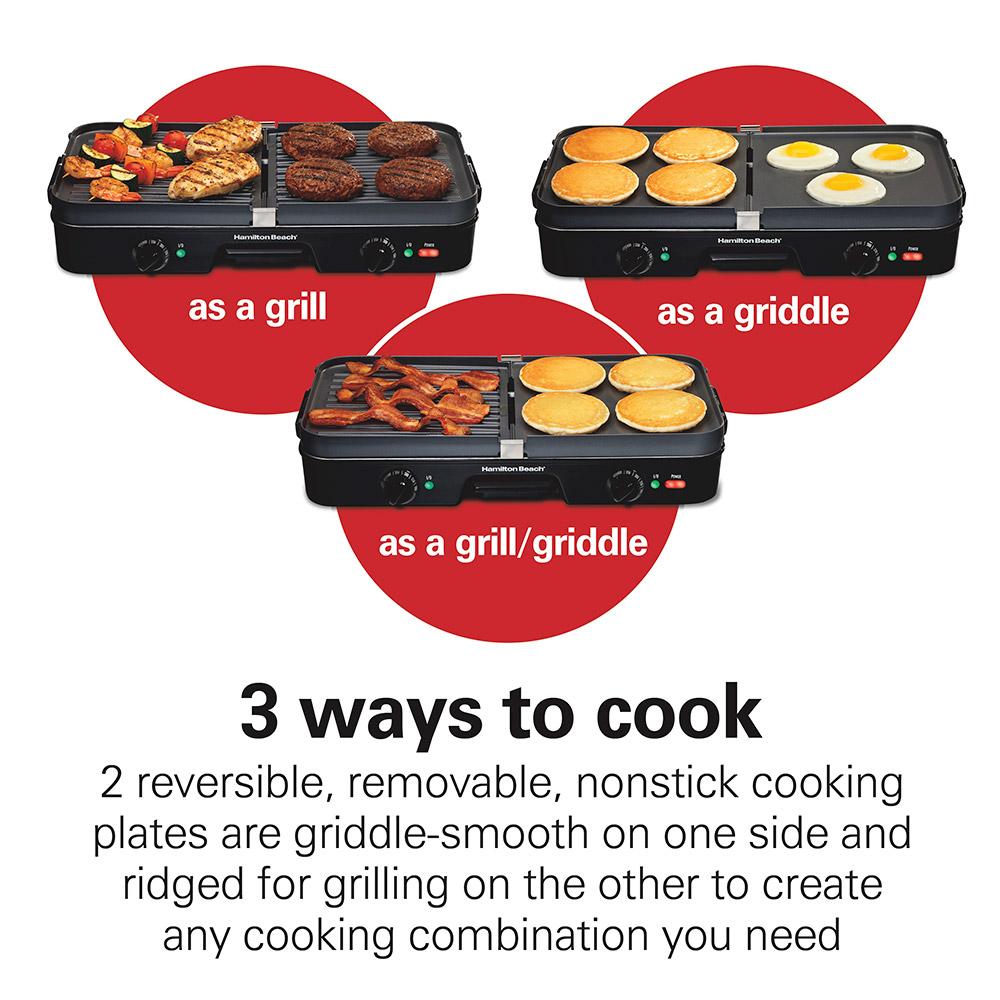 Hamilton Beach 3-in-1 Grill/Griddle