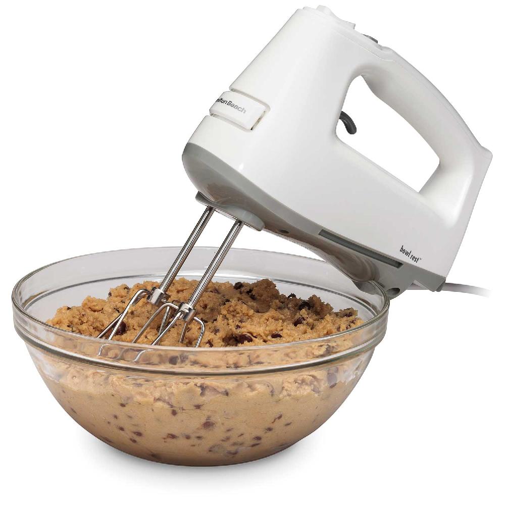 hamilton beach 3 Speed Hand Mixer White