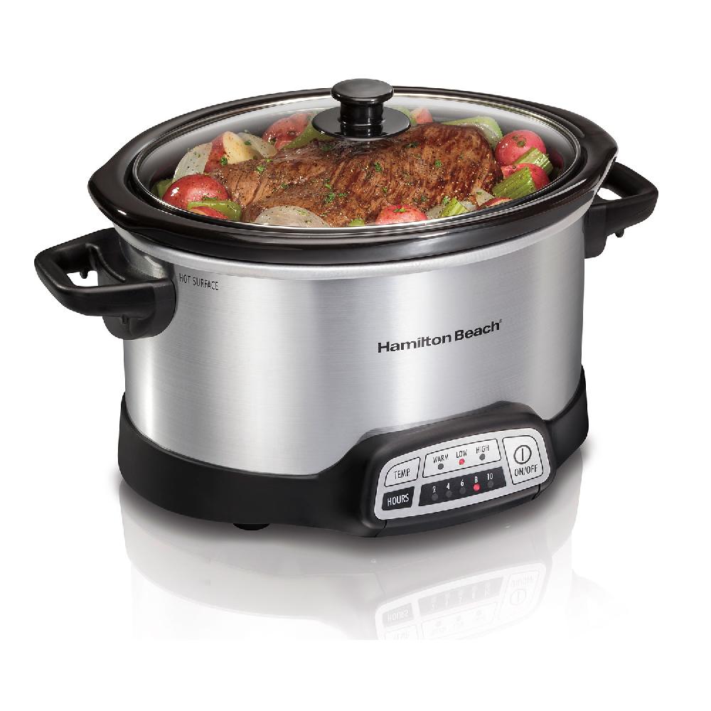 hamilton beach 4 Quart Programmable Slow Cooker