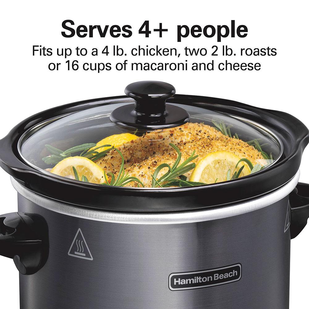 Hamilton Beach 4 Quart Round Slow Cooker