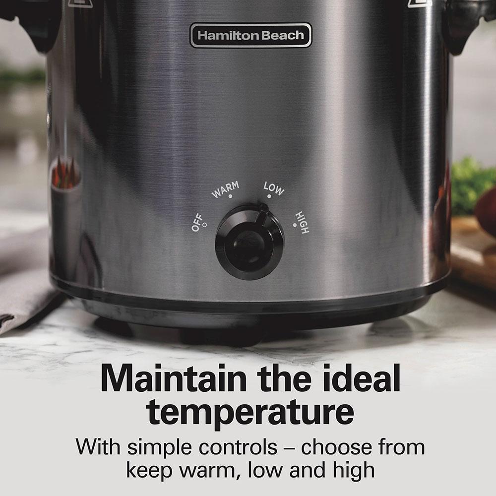 Hamilton Beach 4 Quart Round Slow Cooker