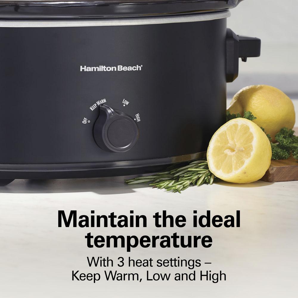 Hamilton Beach 6 Quart Double-Dish Slow Cooker