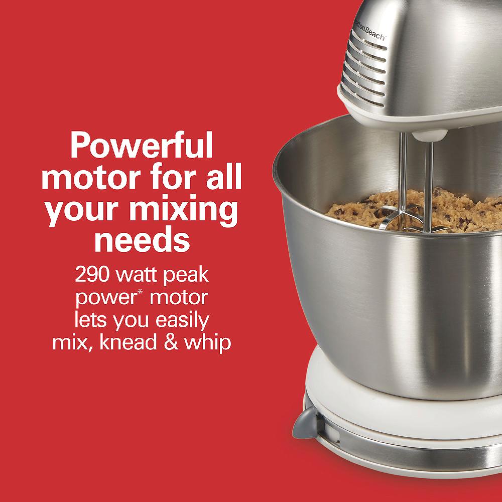 Hamilton Beach 6 Speed Stand Mixer White