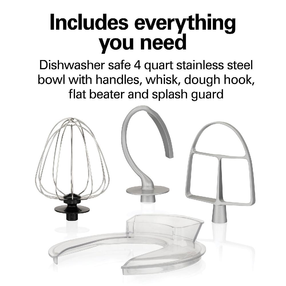 Hamilton Beach 7 Speed Stand Mixer 4 Quart Aqua