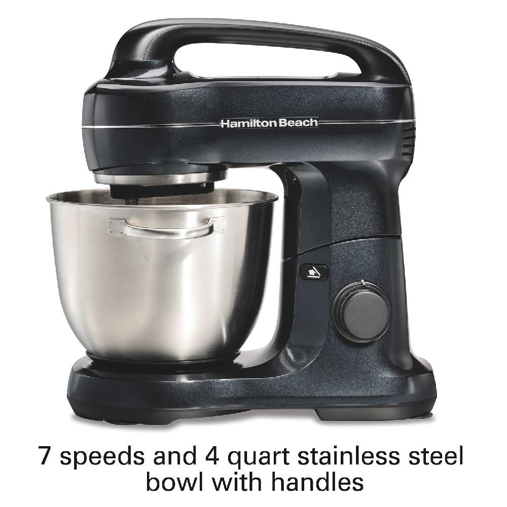 Hamilton Beach 7 Speed Stand Mixer 4 Quart Black