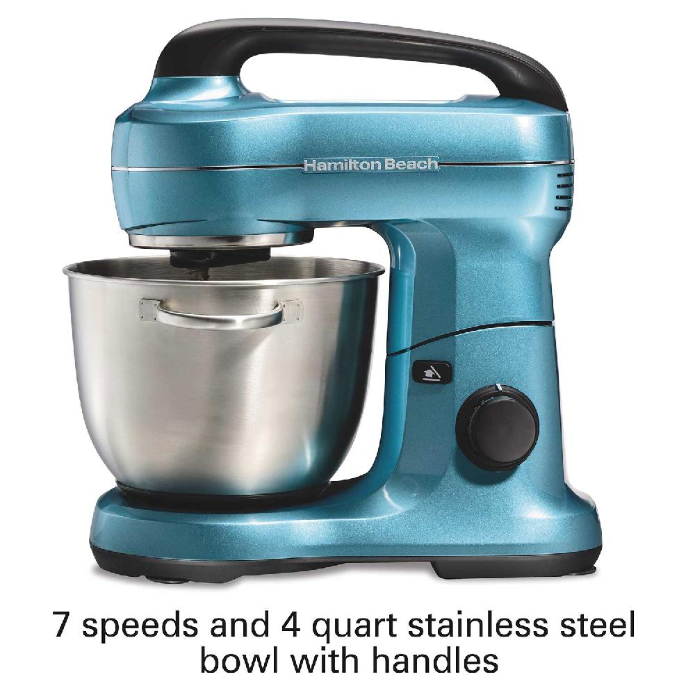 Hamilton Beach 7 Speed Stand Mixer 4 Quart Blue