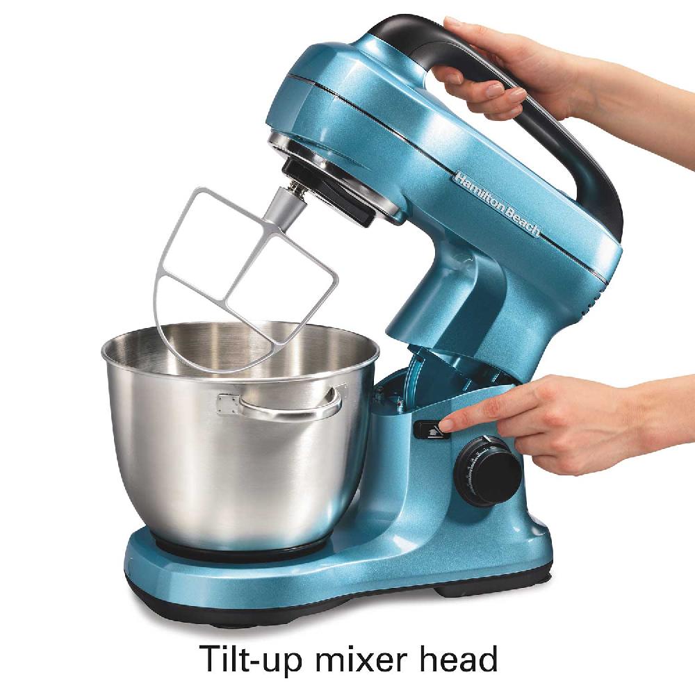 Hamilton Beach 7 Speed Stand Mixer 4 Quart Blue