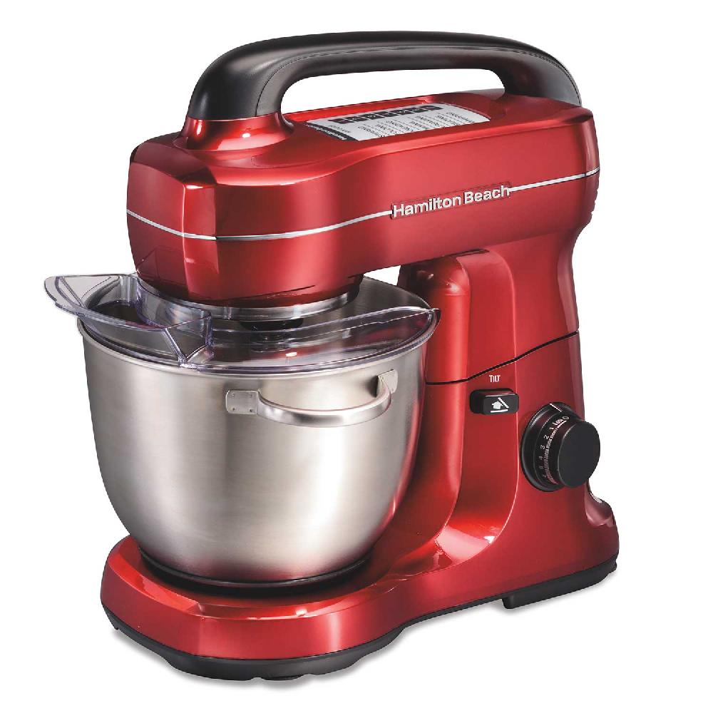 hamilton beach 7 Speed Stand Mixer 4 Quart Red