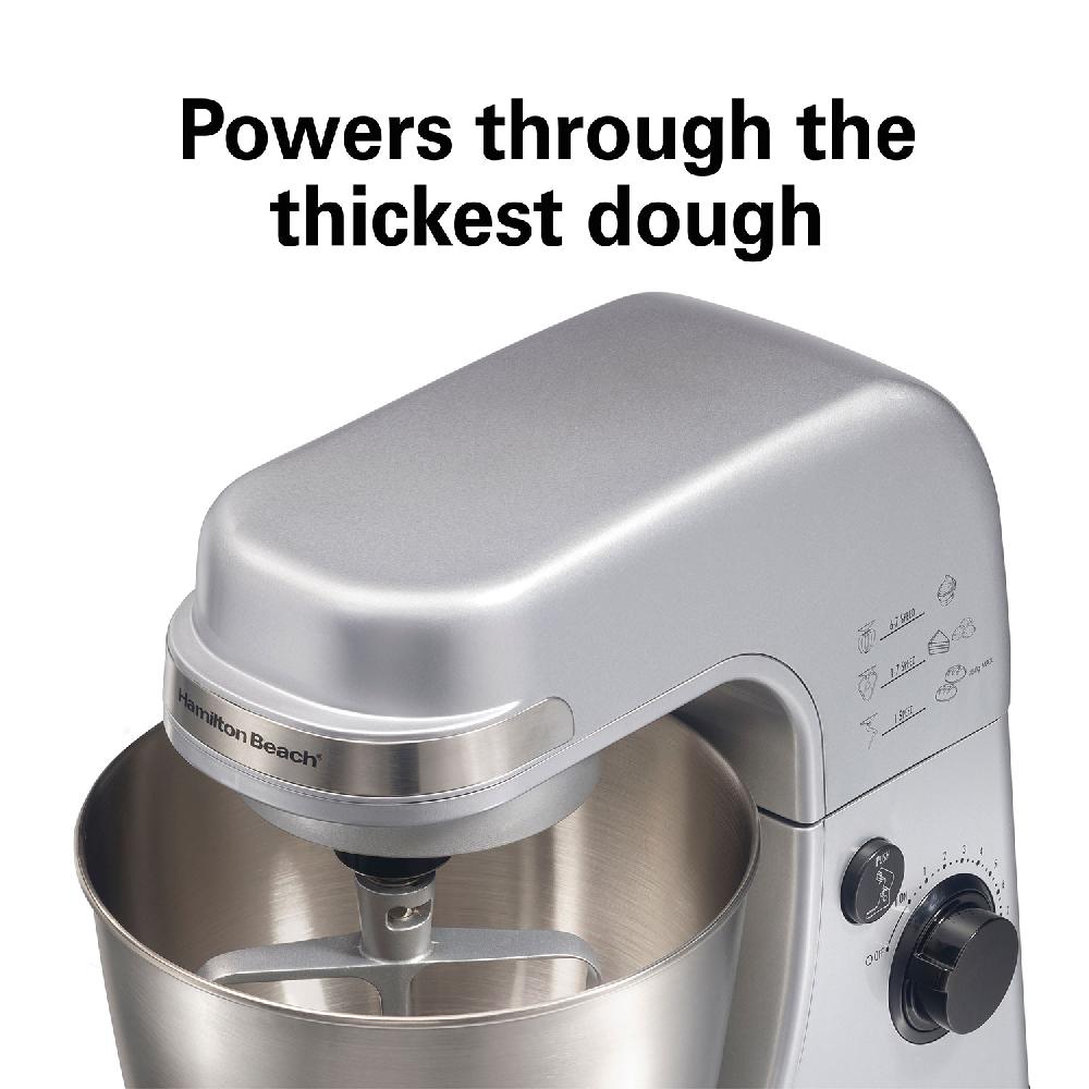 Hamilton Beach 7 Speed Stand Mixer 4 Quart Silver
