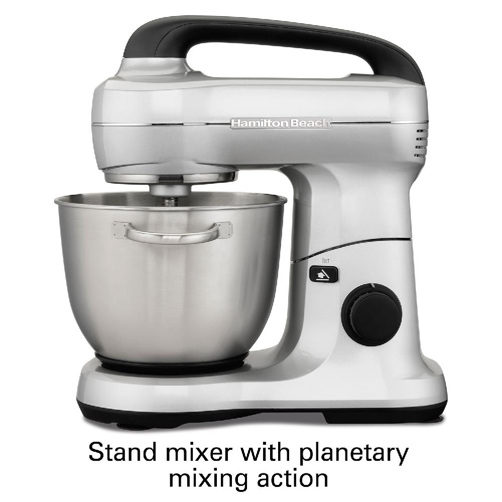 Hamilton Beach 7 Speed Stand Mixer 4 Quart Silver