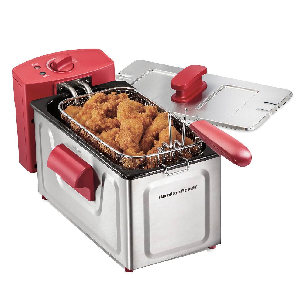 hamilton beach 8 Cup Deep Fryer Red