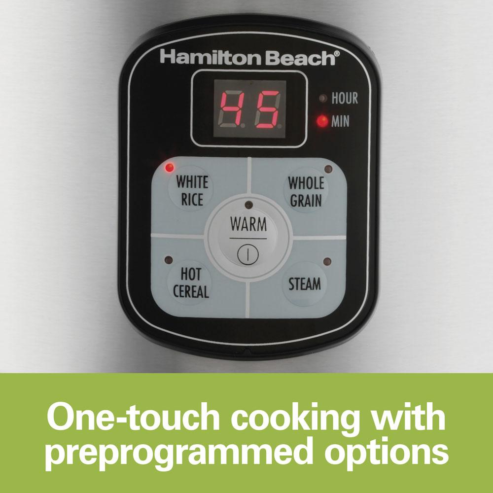 Hamilton Beach 8 Cup Rice Cooker And Steamer